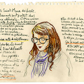 Rencontre à la Maison Germaine Tillion © Damien Roudeau