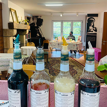 Un Dimanche chez Germaine, bar à sirops © Amélie-Anne Chapelain