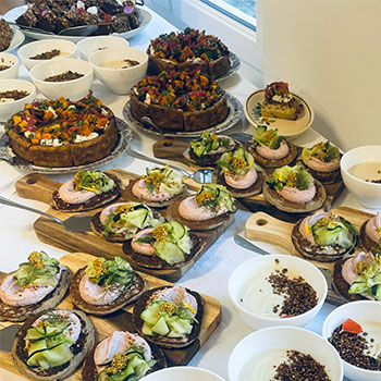 Un dimanche chez Germaine, brunch végétal © Amélie-Anne Chapelain