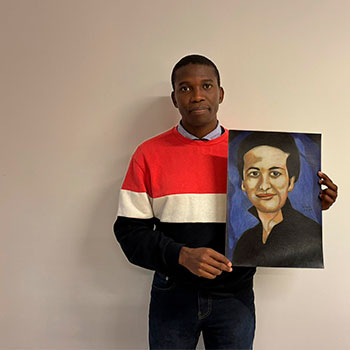 Arrivée de Falmares en résidence © Marie Favreau