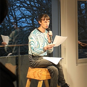 Un Dimanche chez Germaine, lecture poétique d'Une bonne masse solaire © Marie Favreau