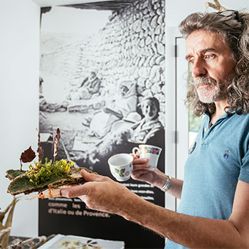 Johnny Lebigot en résidence © Mathieu Menard